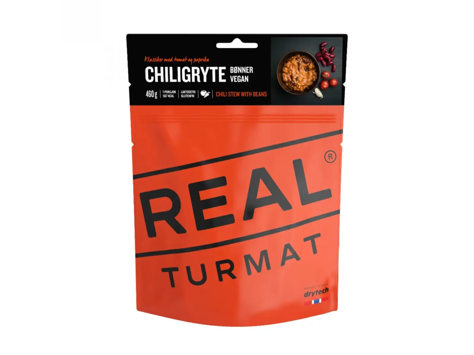 Real Turmat dehydrované jídlo Chilli fazole