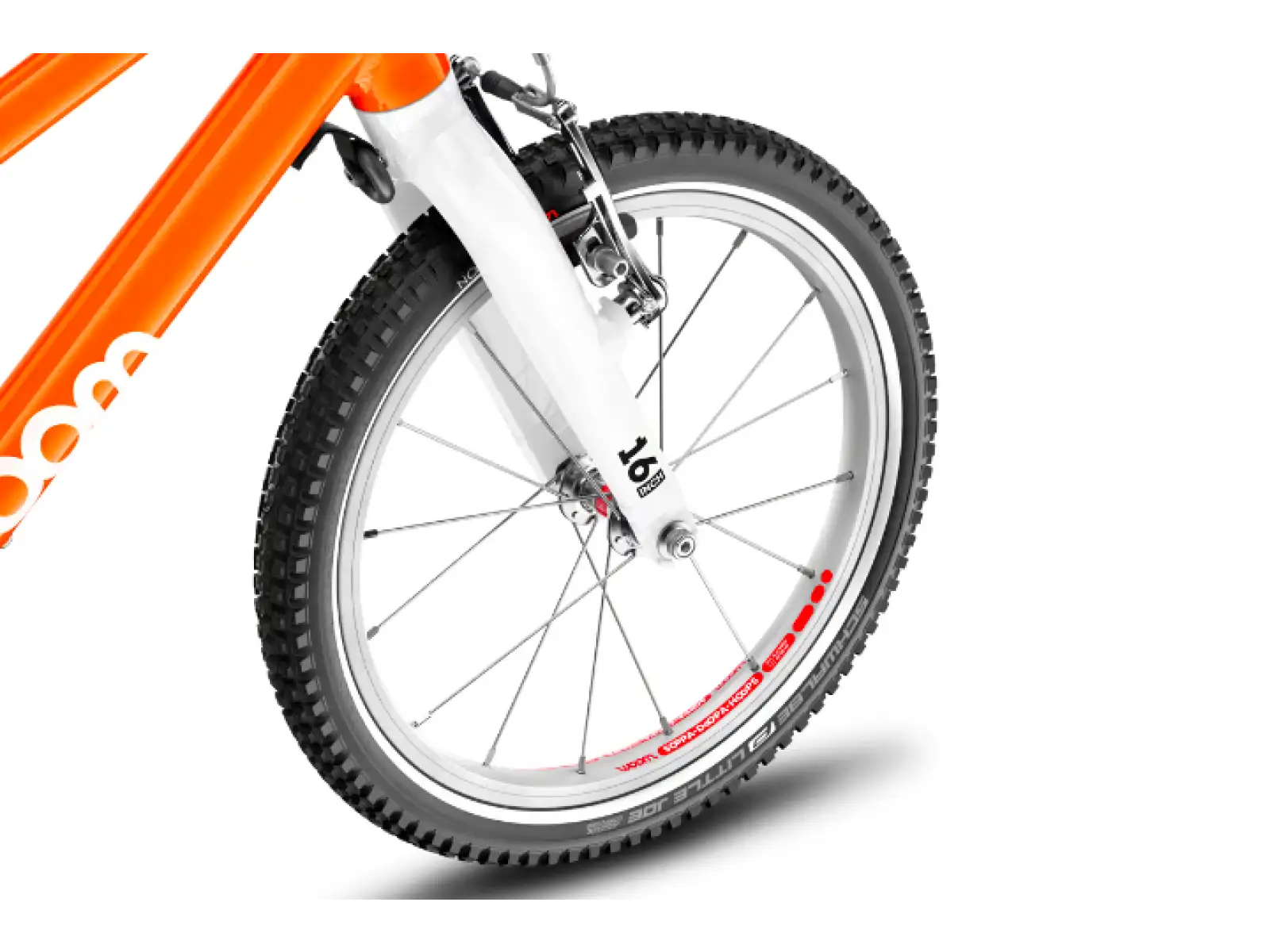 Woom 3 Flame Orange 16 dětské kolo