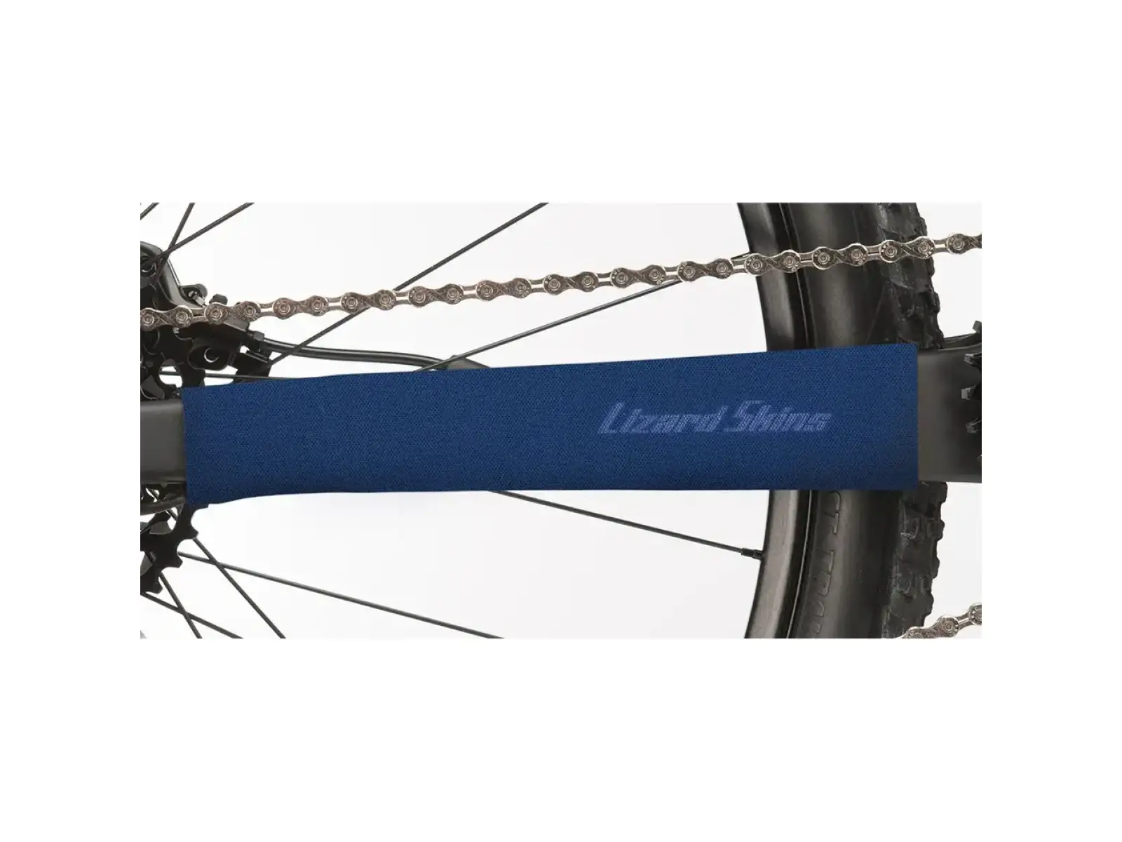 Lizard Skins Neoprene Chainstay Protector Large ochrana rámu modrá