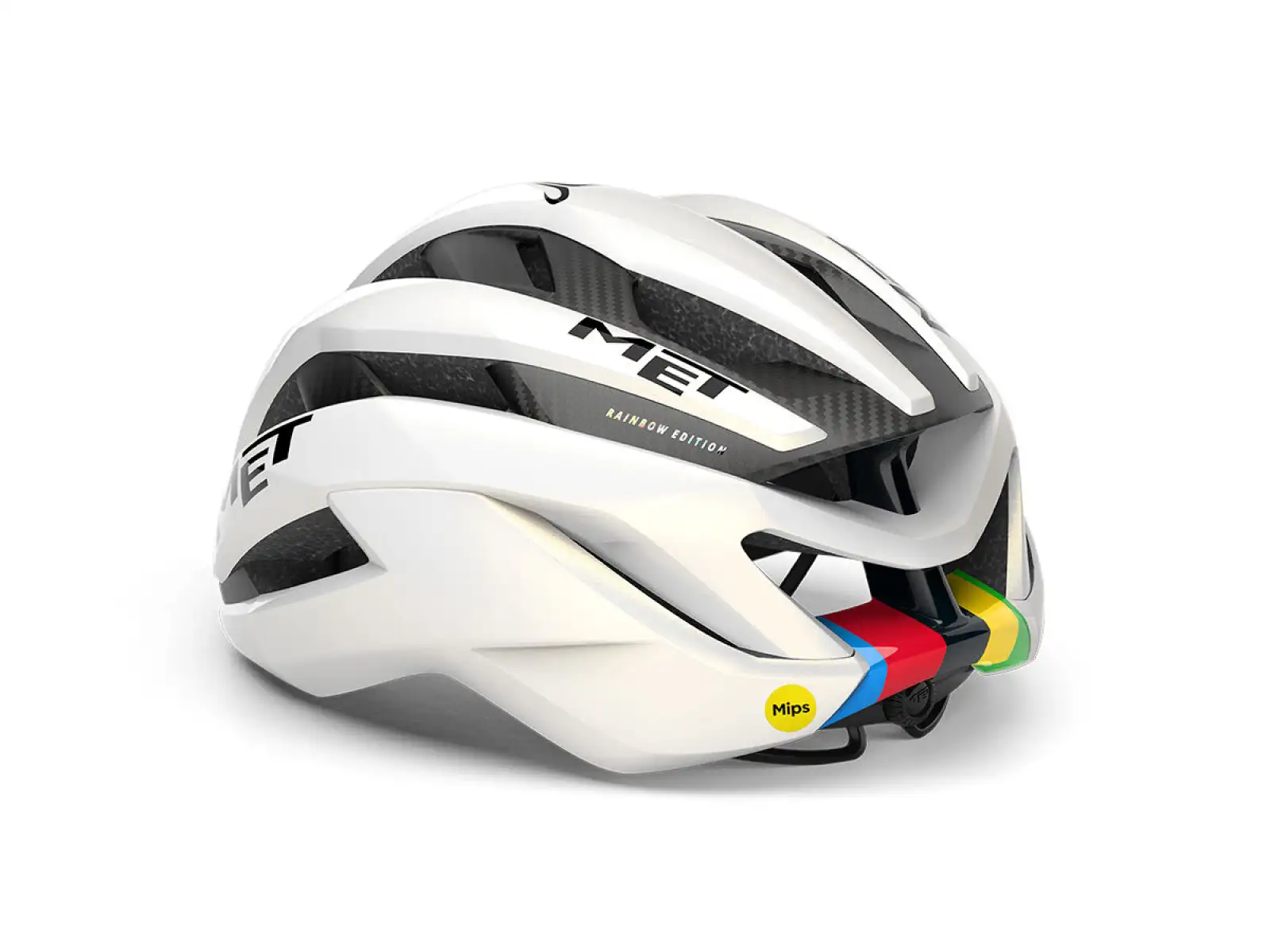 MET Trenta 3K Carbon silniční přilba Rainbow Limited Edition