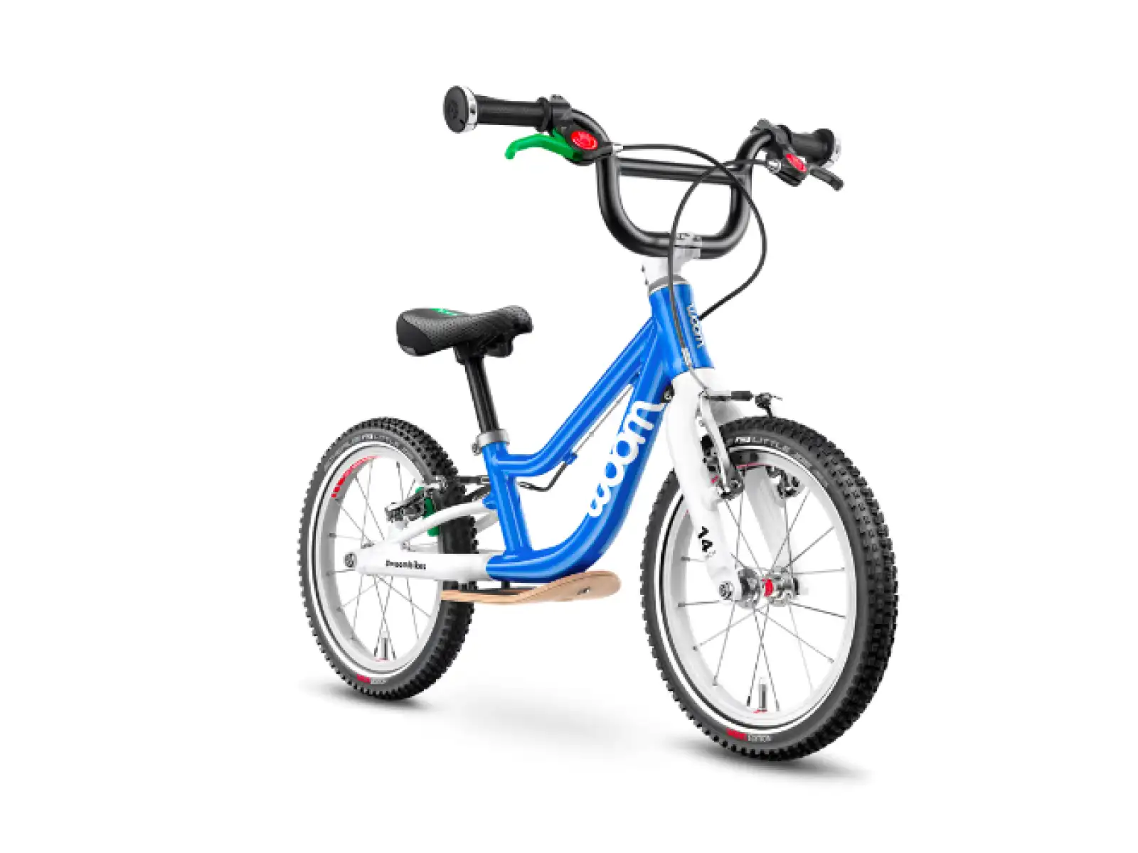 Woom 1 Plus Blue 14 dětské odrážedlo