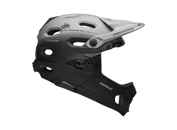 Bell Super DH Spherical přilba Mat Gray/Black Fasthouse