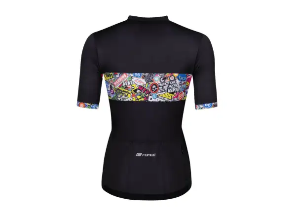 Force Vivid Lady dámský dres krátký rukáv černá