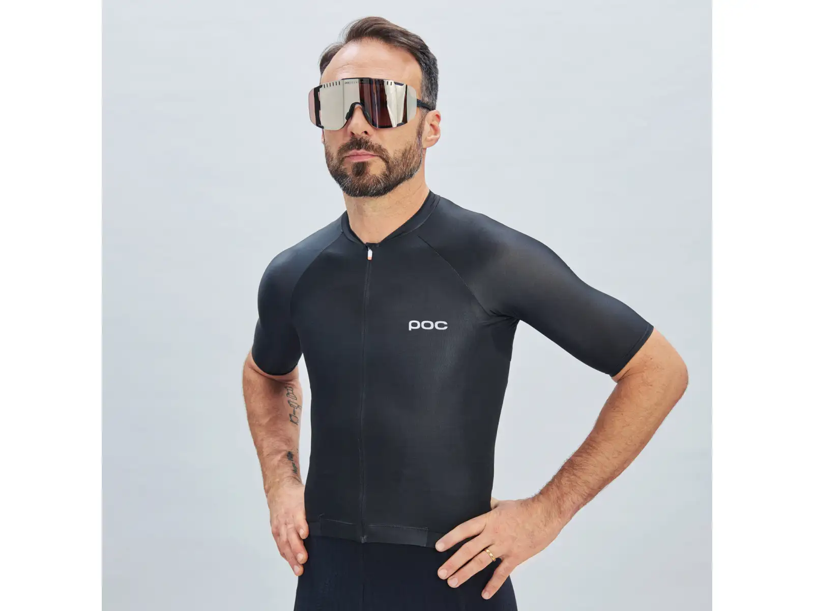 POC Pristine pánský dres krátký rukáv Uranium Black