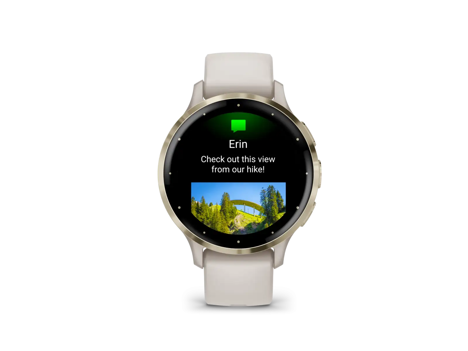 Garmin Venu 3S chytré hodinky Soft Gold/Ivory