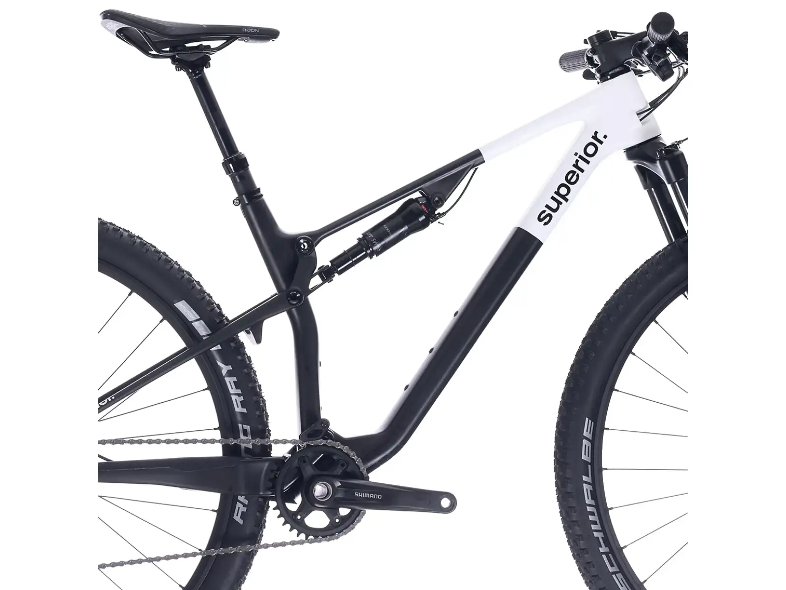 Superior XF 9.2 RC horské kolo Matte Carbon / White