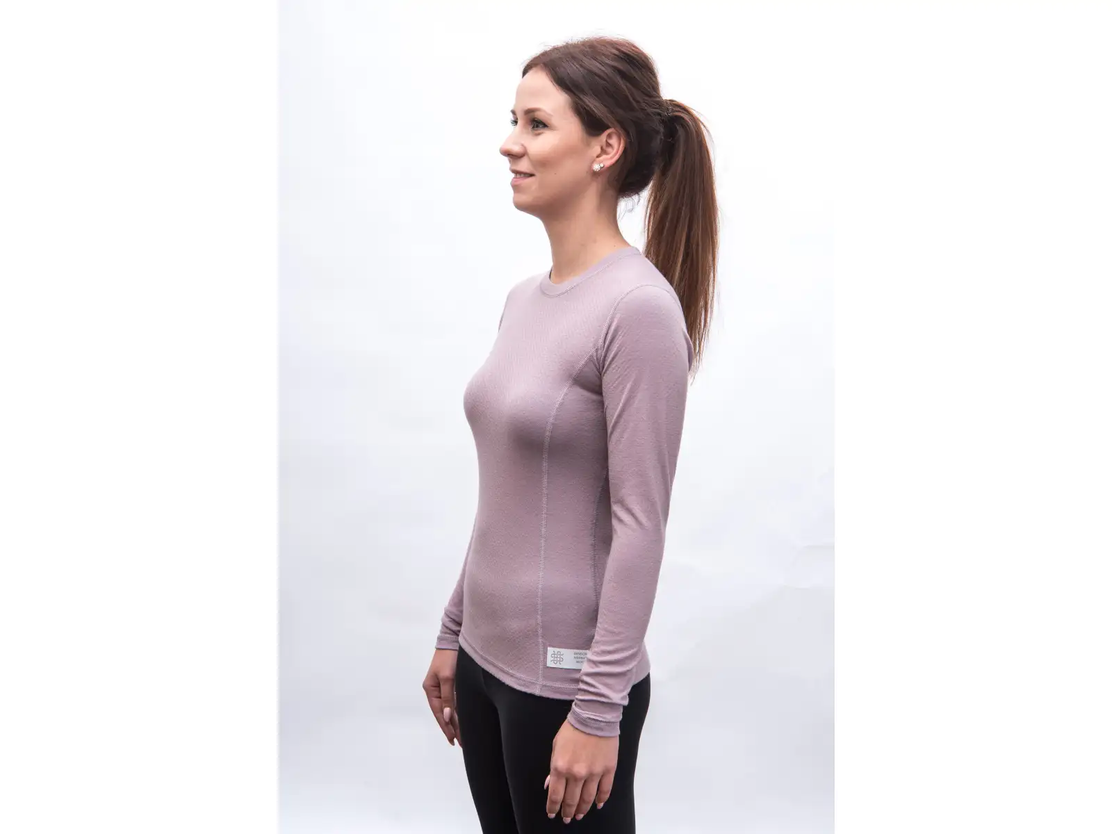 Sensor Merino DF dámské triko dlouhý rukáv Mystic Violet