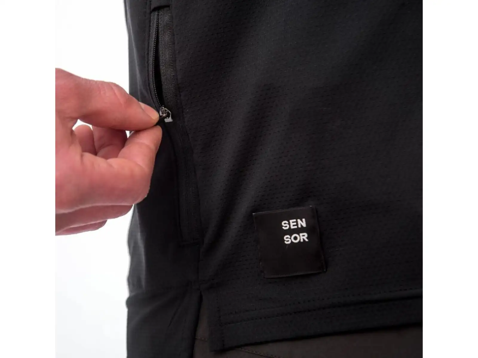 Sensor Helium pánský dres krátký rukáv černá/Stars