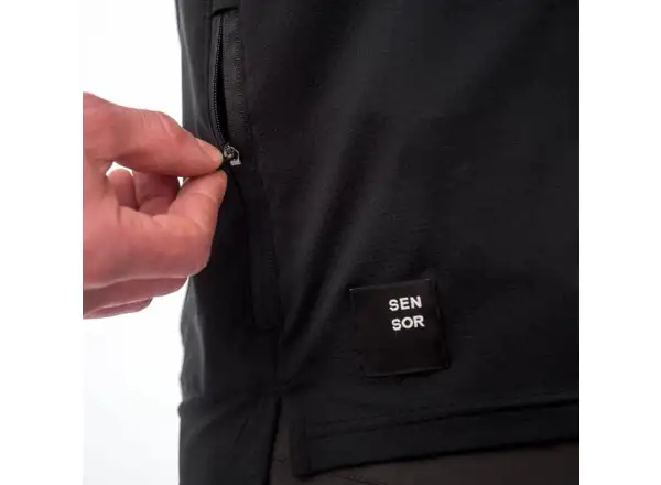 Sensor Helium pánský dres krátký rukáv černá/Stars
