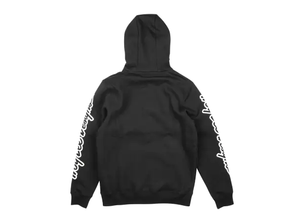 Troy Lee Designs Factory Racing pánská mikina se zipem Black heather/Red