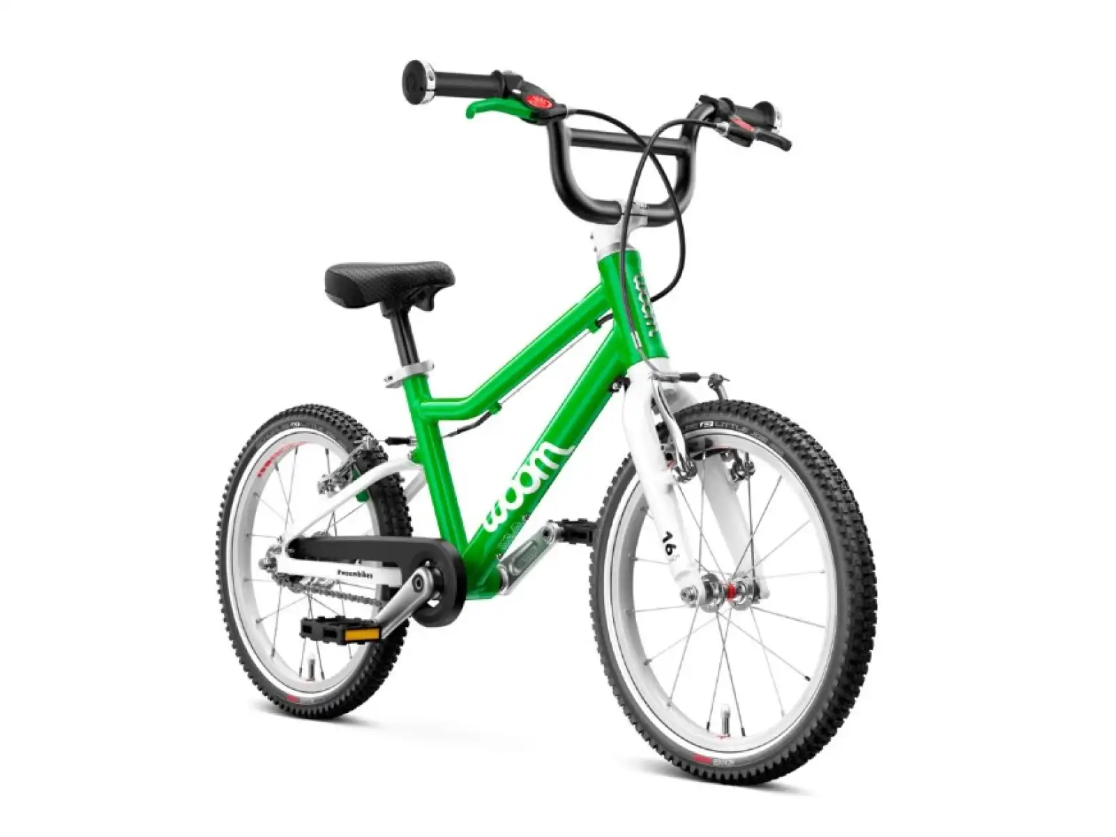 Woom 3 Automagic dětské kolo 16" Green