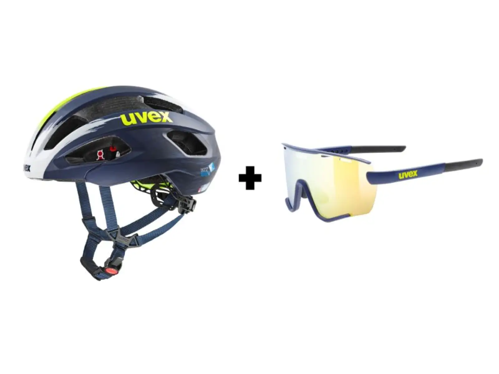Uvex Sportstyle 236 Set Team Wanty brýle Blue Matt/Yellow Clear Cat. 2 limitovaná nabídka