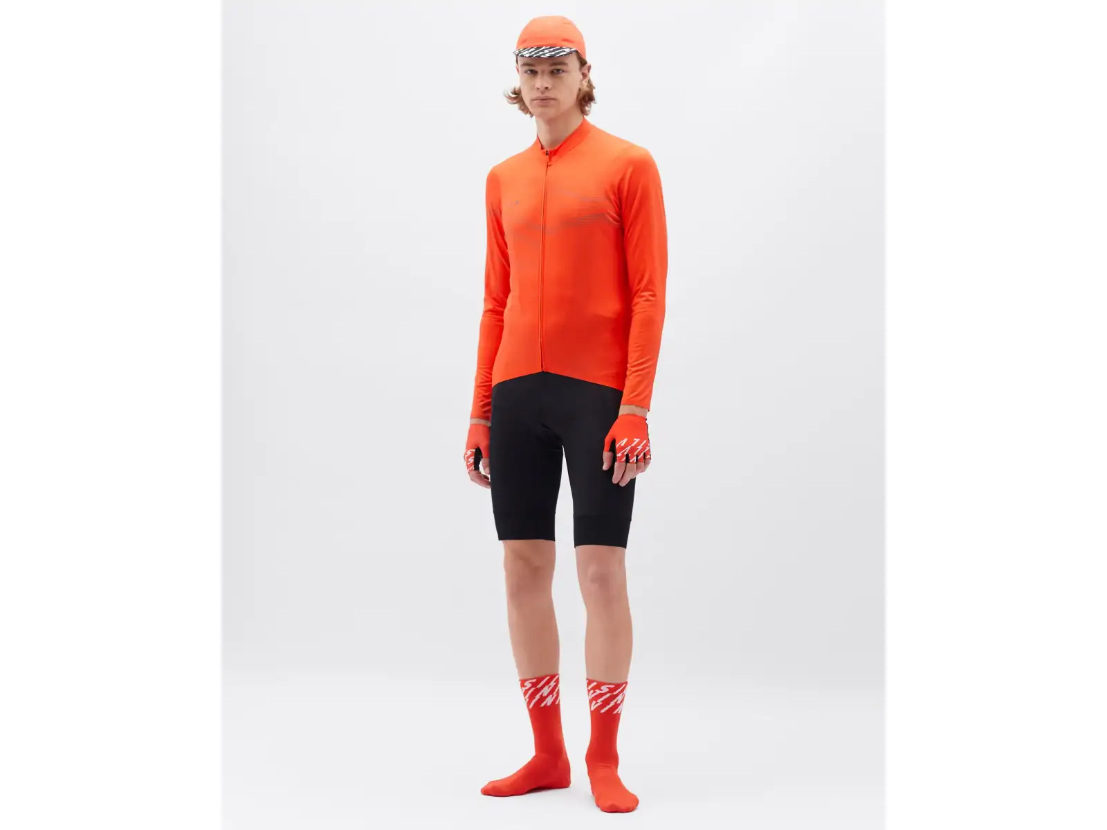 Silvini Valfuro pánský dres dlouhý rukáv Ruby