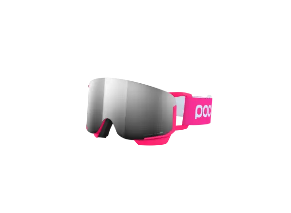 POC POCito Nexal dětské lyžařské brýle Fluorescent Pink/Partly Sunny Silver