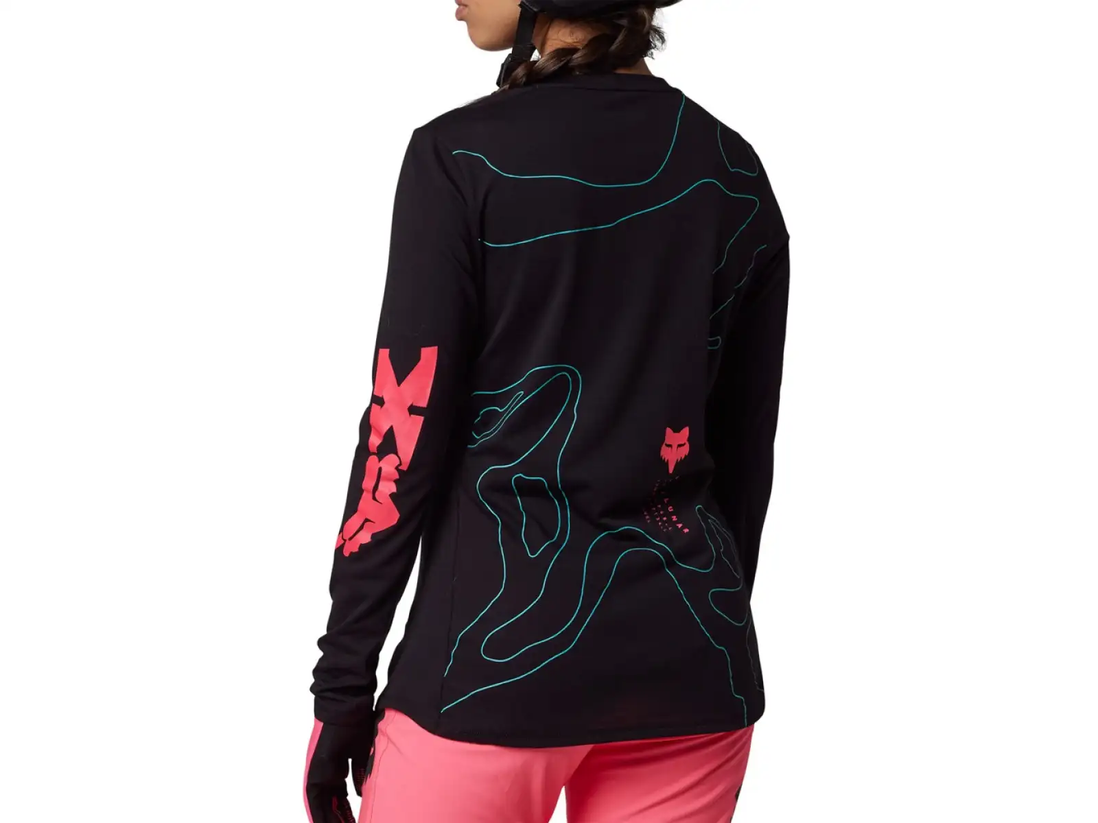 Fox W Ranger Mid Ls Lunar dámský dres dlouhý rukáv Black