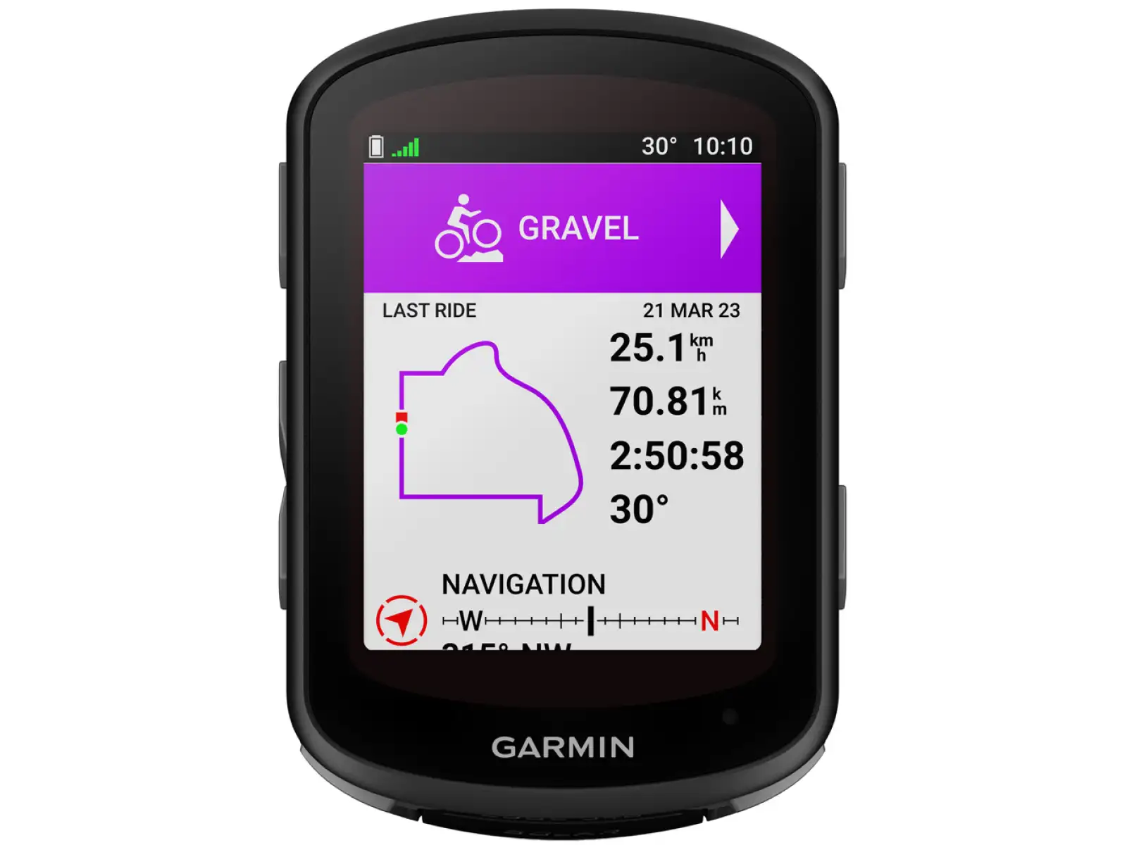 Garmin Edge 540 Solar GPS navigace