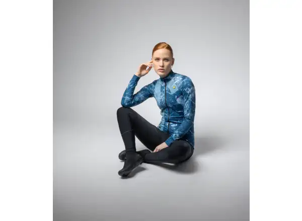 Alé PR-E Icy dámský dres dlouhý rukáv Blue