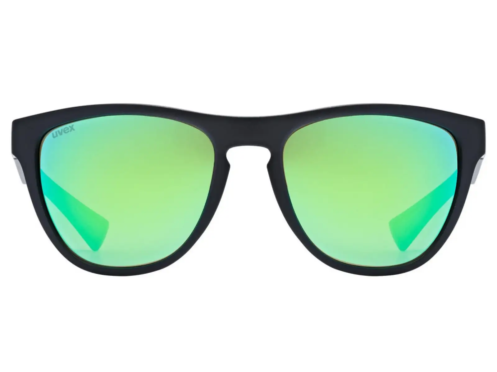 Uvex ESNTL Spirit brýle Black Matt/Mirror Green