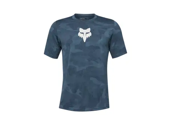 Fox Ranger TruDri pánský dres krátký rukáv Dark Vintage Blue