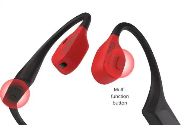 Suunto Wing sluchátka s nabíjecí stanicí Lava Red