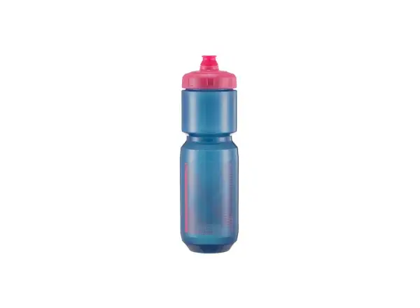 Liv Doublespring lahev 750 ml Trasparent Blue/Pink
