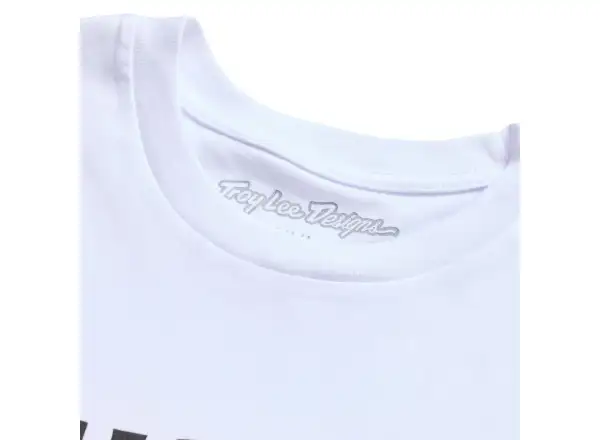 Troy Lee Designs Finish Line pánské triko krátký rukáv White