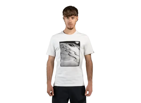 Dynafit Graphic Cotton pánské triko krátký rukáv Nimbus/First Track