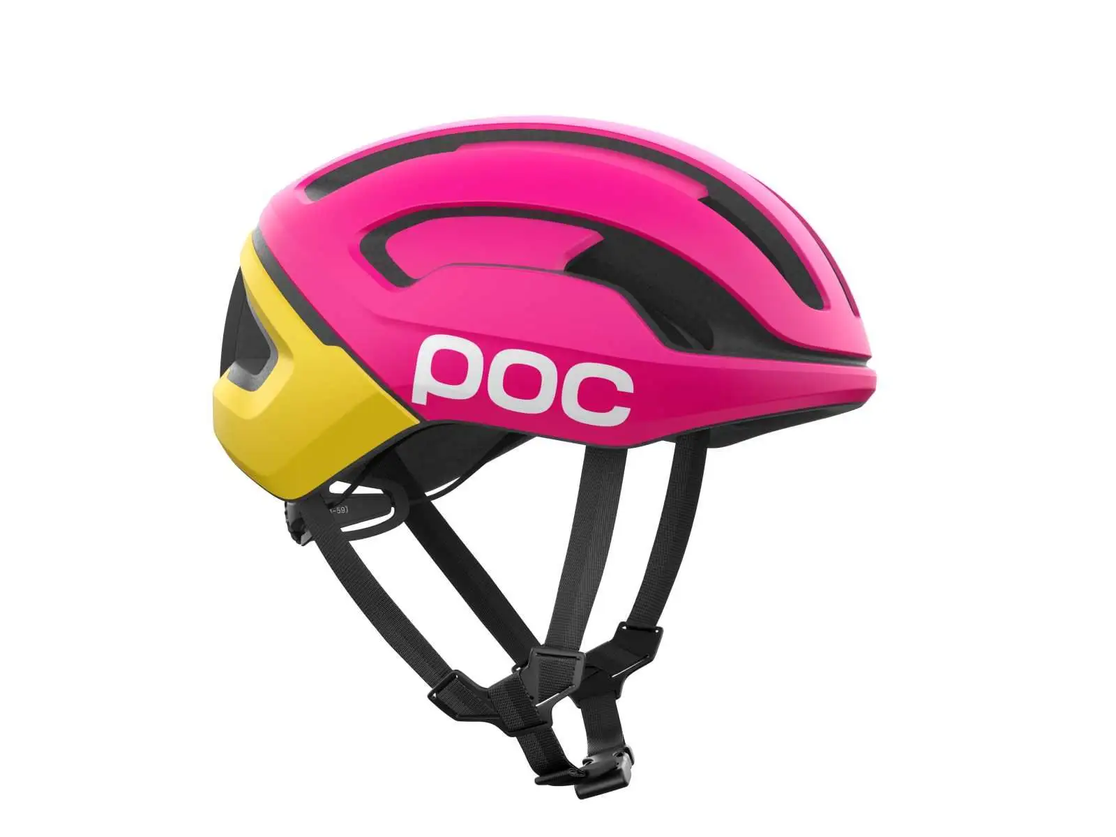 POC Omne Air MIPS přilba Rhos Red Matt/Citrine Yellow Matt