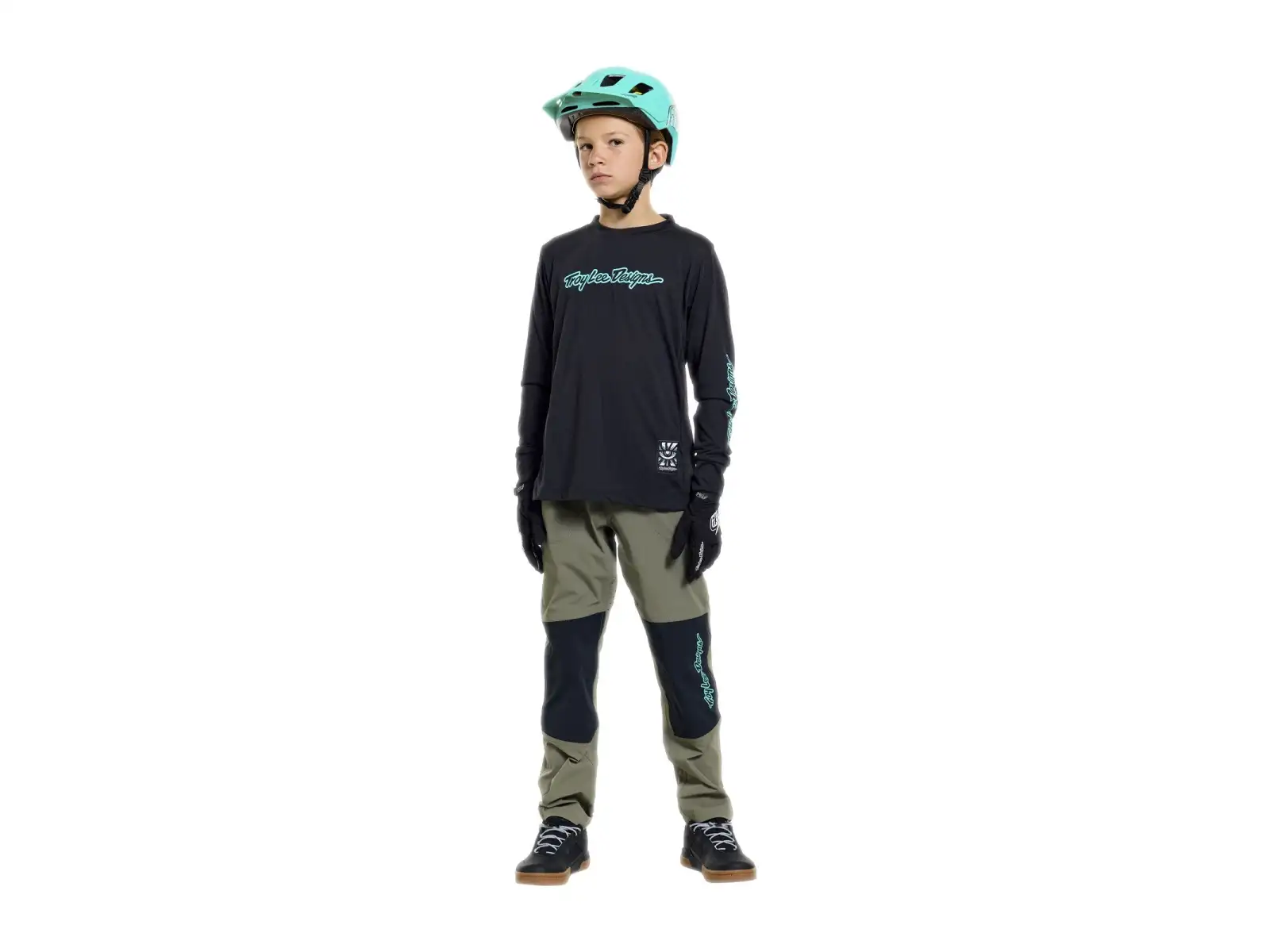 Troy Lee Designs Youth Skyline Trail dětské kalhoty Mono Army