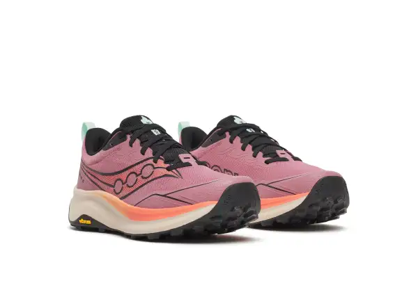 Saucony Peregrine 16 dámská běžecká obuv Mauve/Salmon
