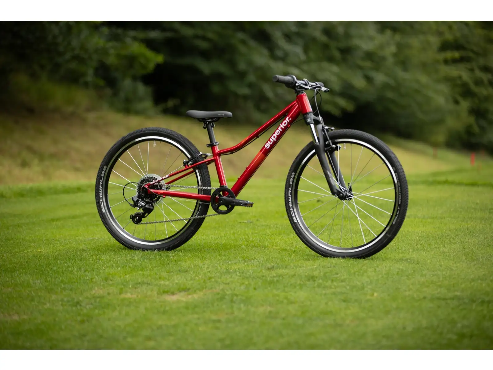 Superior RACER 24 dětské kolo Gloss Racing Red