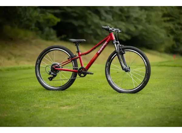 Superior RACER 24 dětské kolo Gloss Racing Red