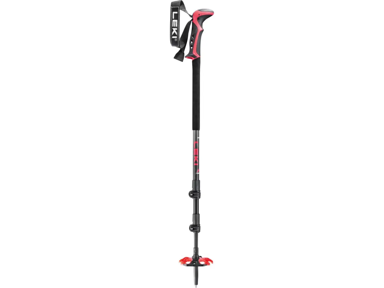 Leki Haute Route 3 skialpové hole Dark anthracite/Dark red/Black