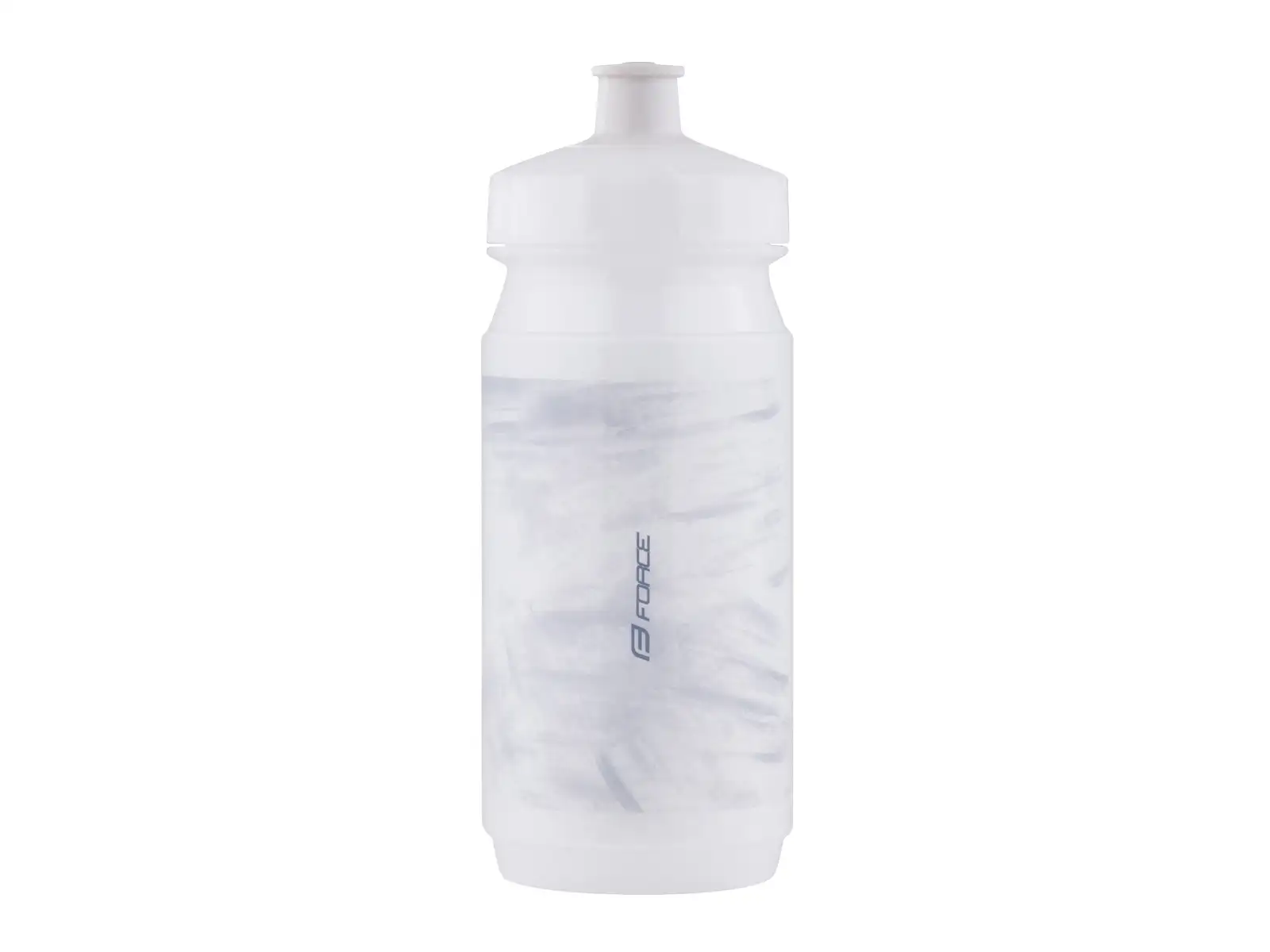 Force Dirty Road cyklistická láhev 550 ml transparentní