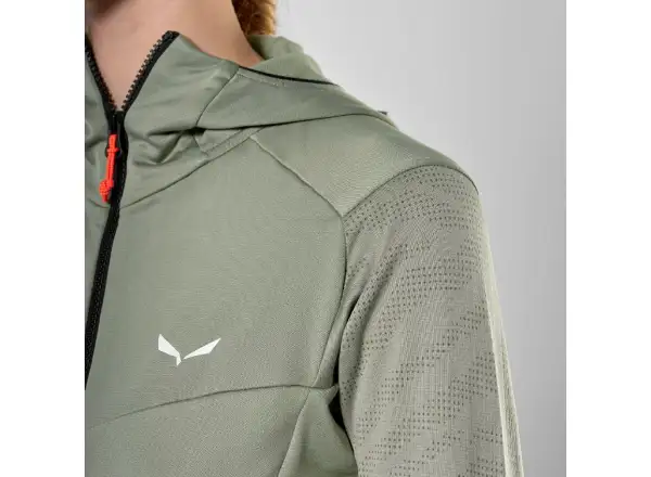 Salewa Sella Crevasse Hooded dámská mikina Zephyr
