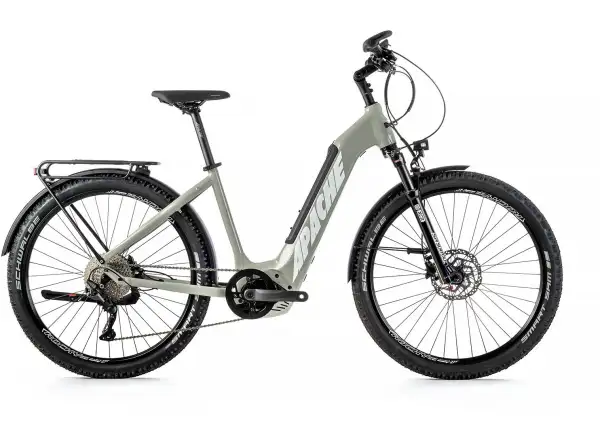 Apache Rio Grande Bosch Tour cestovní elektrokolo šedé