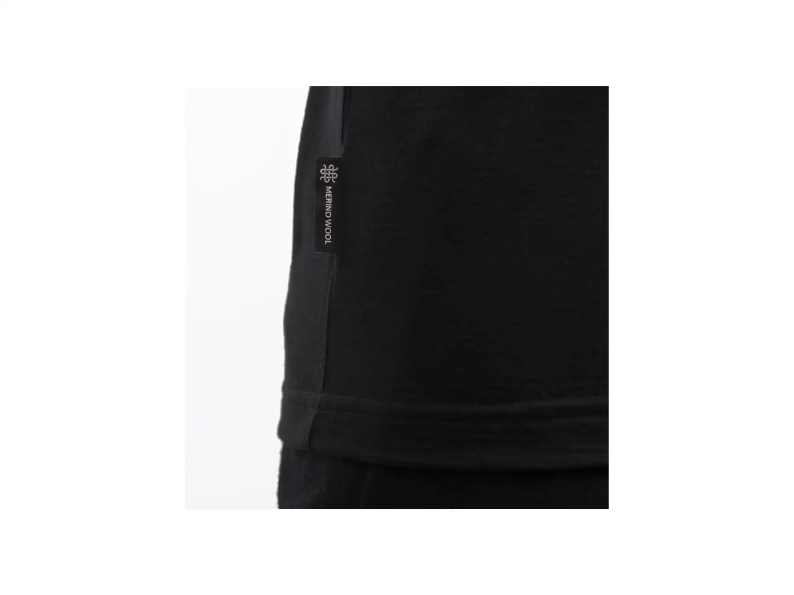 Sensor Merino Active No Logo pánské triko krátký rukáv černá
