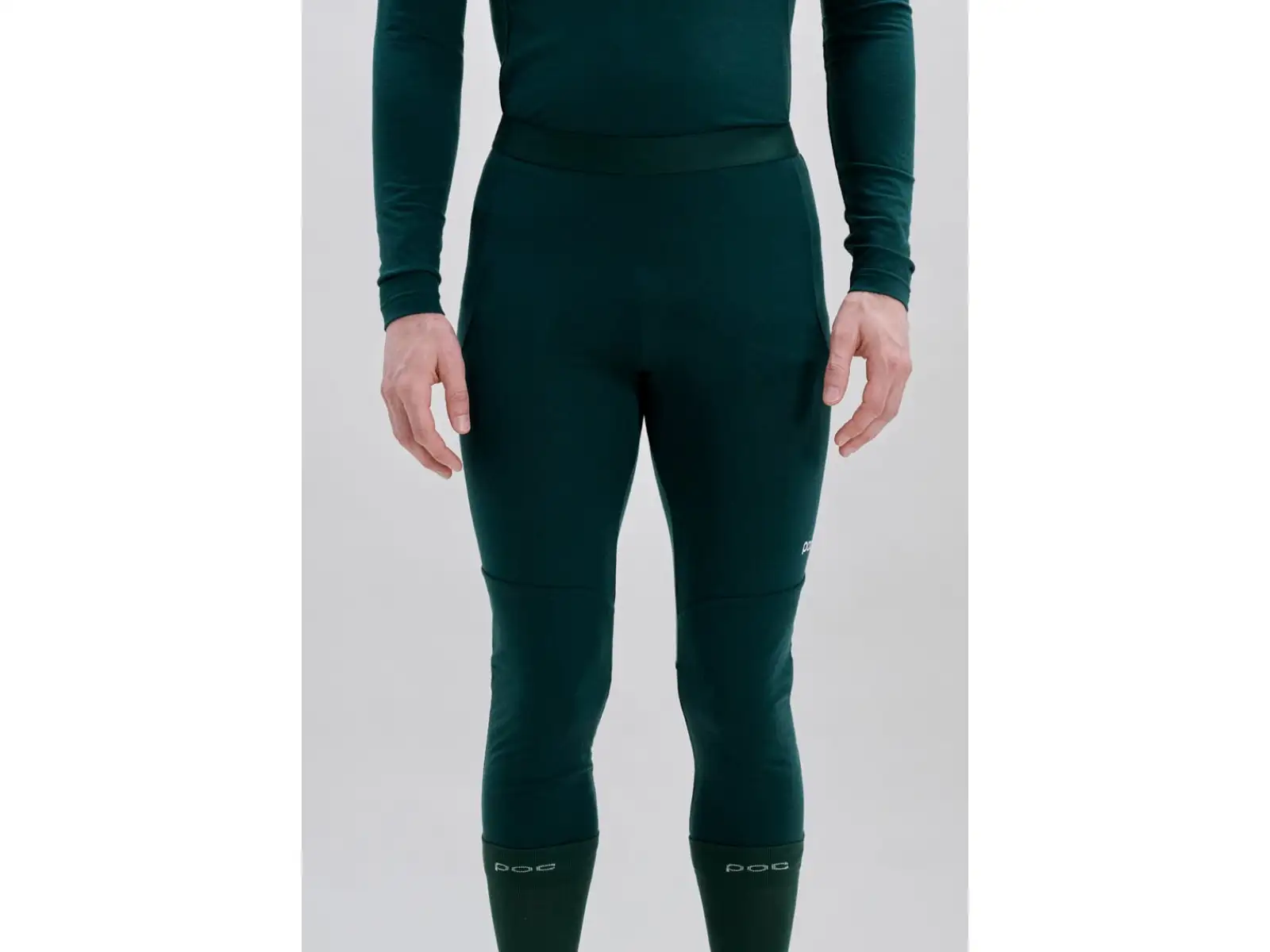 POC Layer Merino 3/4 pánské spodní kalhoty Pargasite Green