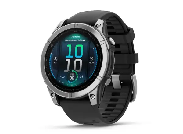 Garmin fenix E - 47 mm AMOLED chytré hodinky Slate Grey Steel