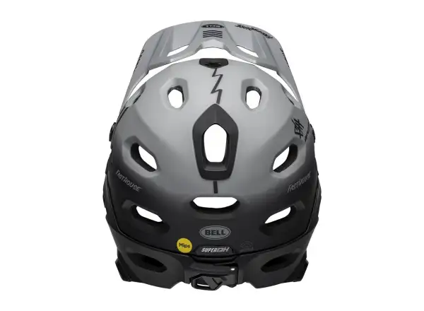Bell Super DH Spherical přilba Mat Gray/Black Fasthouse