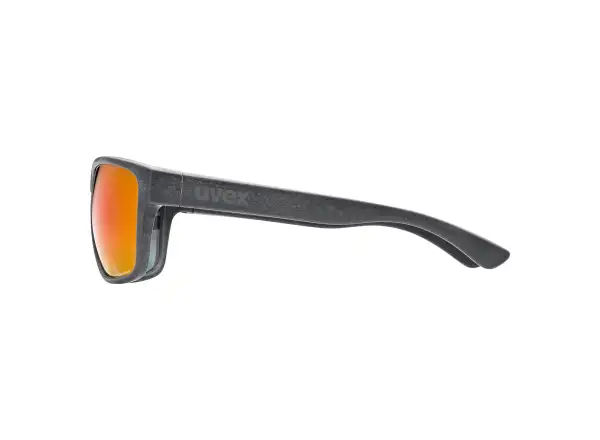 Uvex LGL Ocean Polavision brýle Black Mat / Mirror Red 2021 Uni