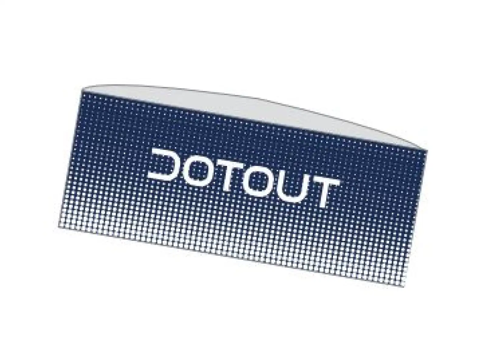 Dotout Mesh čelenka Blue/White vel. UNI