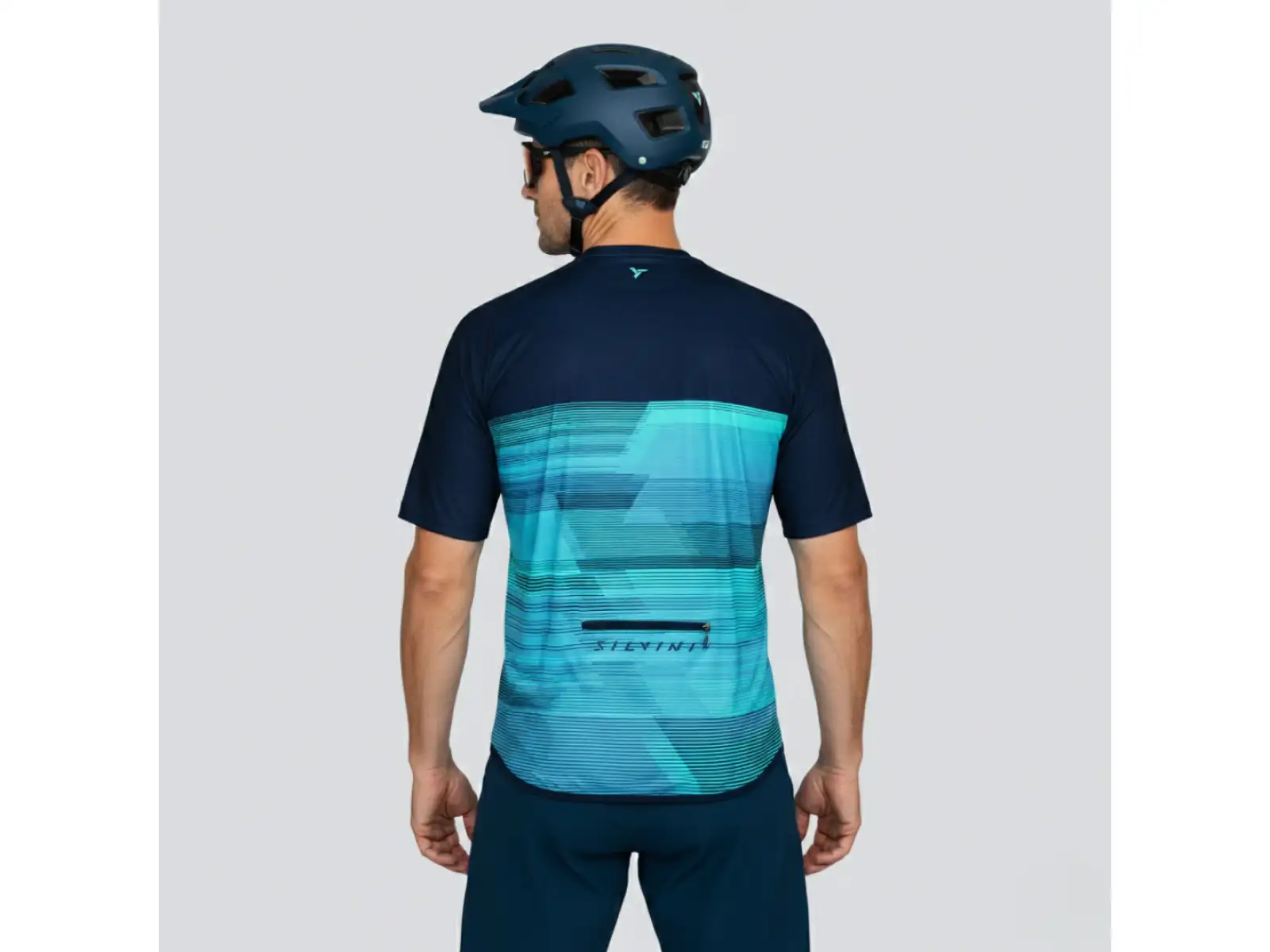 Silvini Turano pánský dres krátký rukáv Navy Ocean