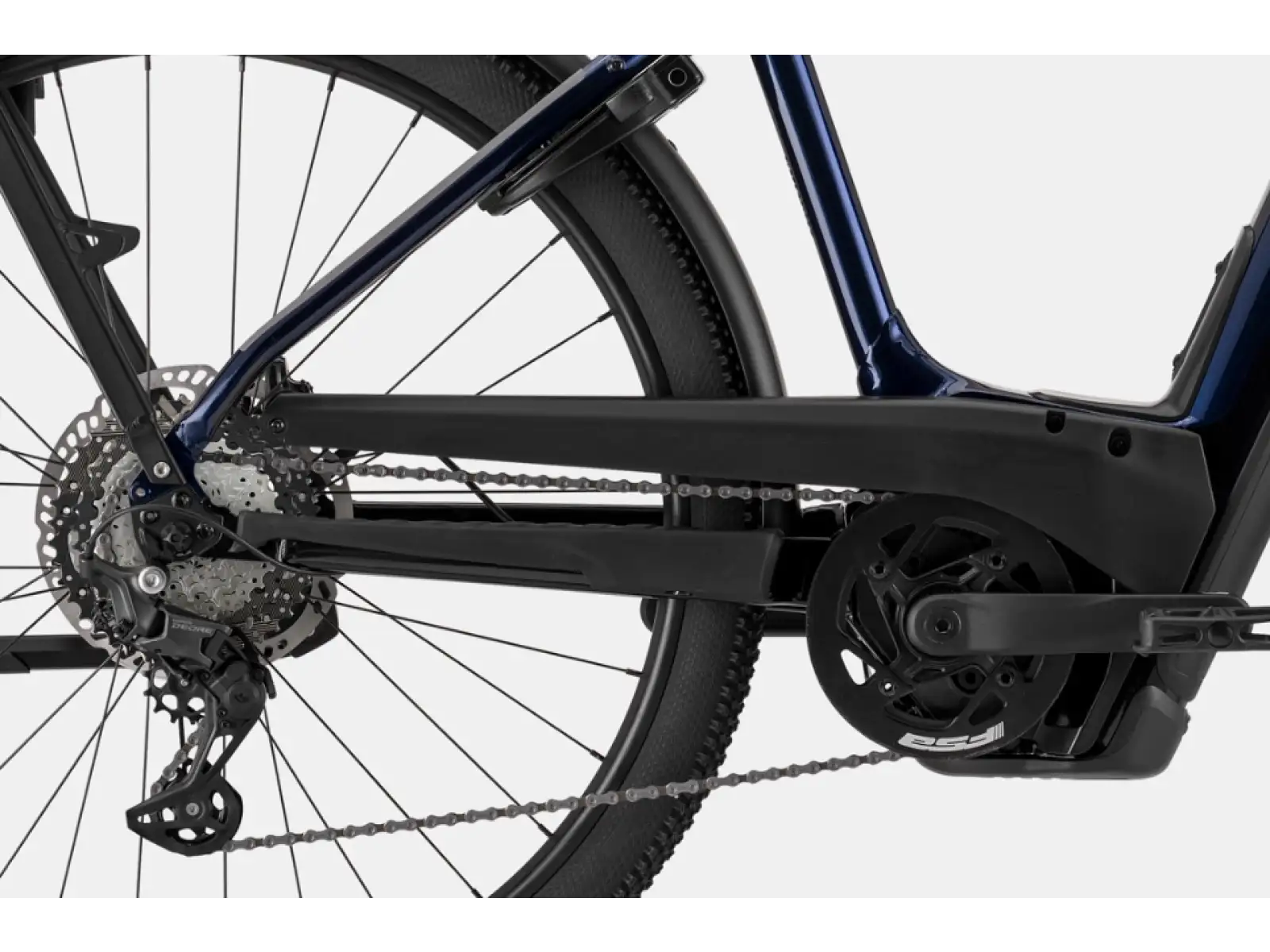 Cannondale Tesoro Neo X1 trekingové elektrokolo Midnight Blue