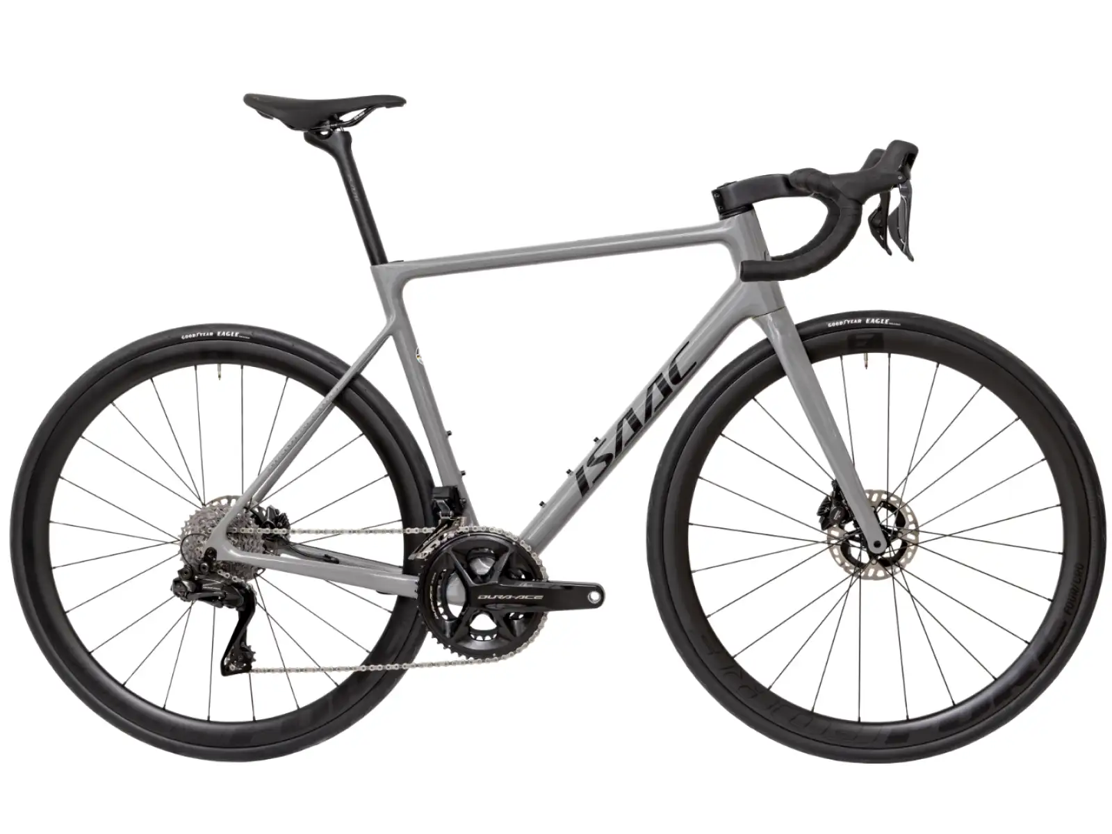 Isaac Element DuraAce Di2 silniční kolo Granite Grey