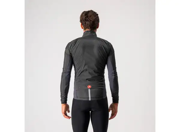 Castelli Squadra Stretch pánská bunda light black/dark gray