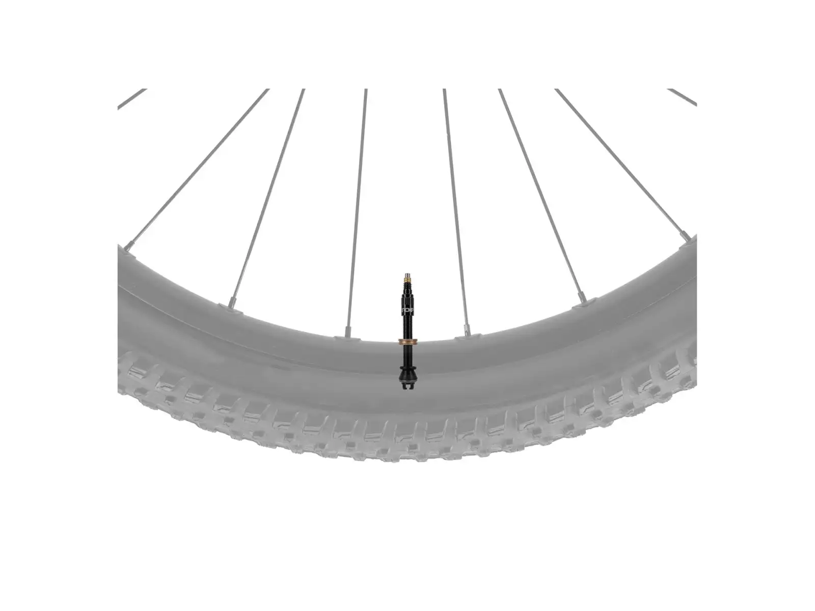 Topeak sada ventilků TURBOFLOW VALVE KIT 45mm