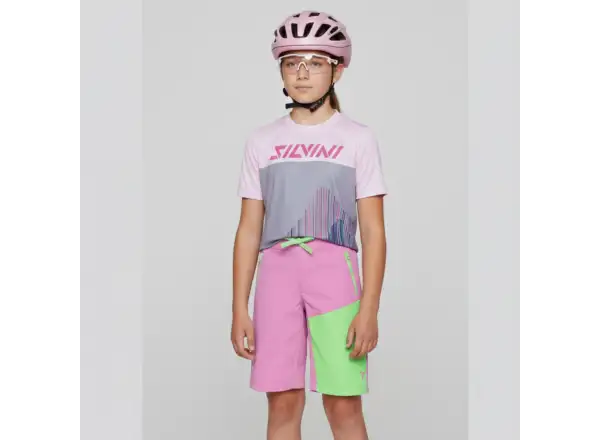 Silvini Acri dětské kraťasy Blush/Pink