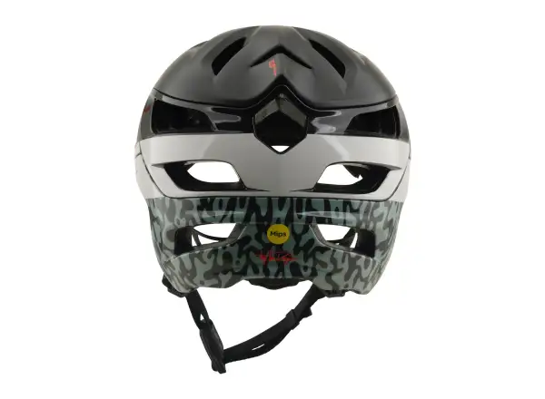 Troy Lee Designs A3 MIPS přilba Halo Charcoal/Pumice