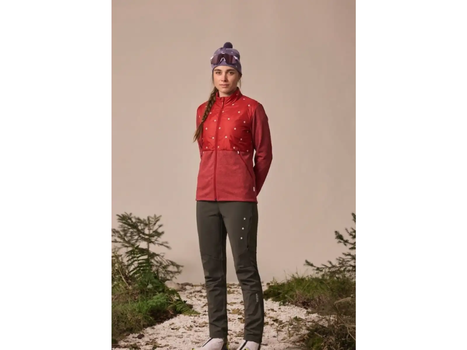 Maloja SeliaM dámská bunda red poppy